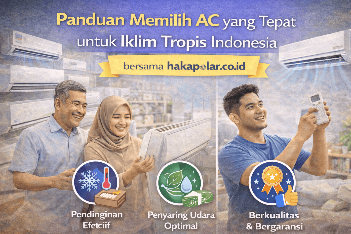 Panduan Memilih AC yang Tepat untuk Iklim Tropis Indonesia bersama hakapolar.co.id