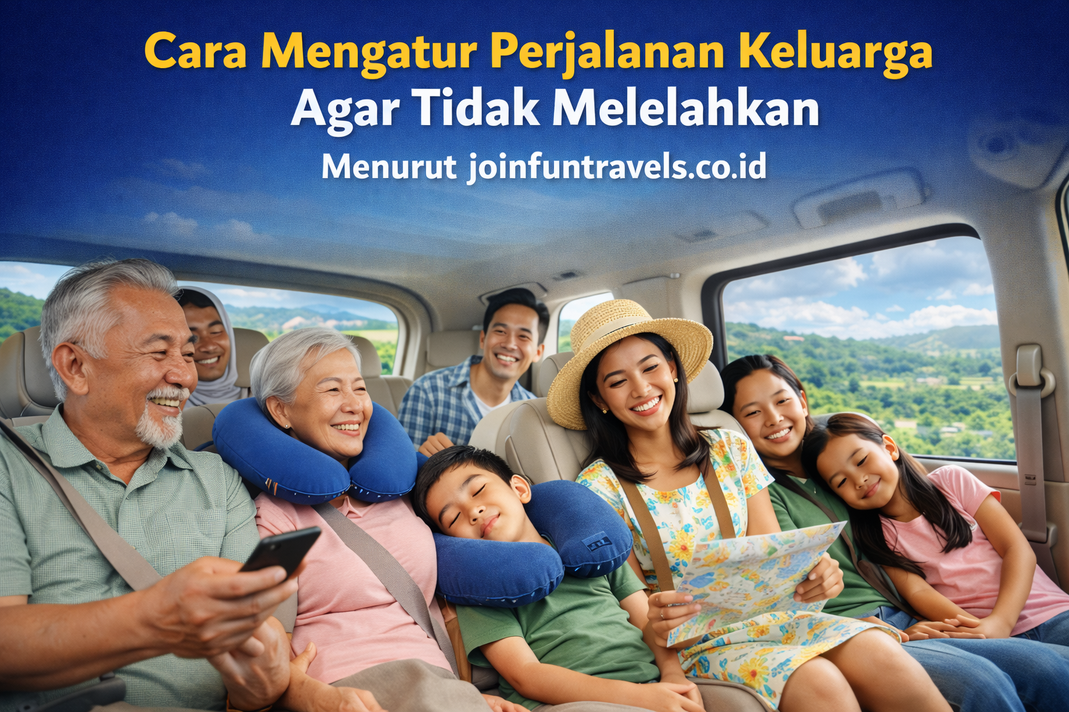 Cara Mengatur Perjalanan Keluarga Agar Tidak Melelahkan Menurut joinfuntravels.co.id