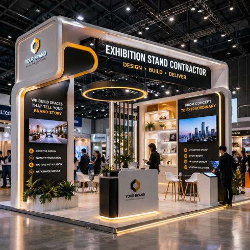 Vendor Exhibition Stand Contractor Profesional untuk Booth Pameran yang Menarik dan Efektif